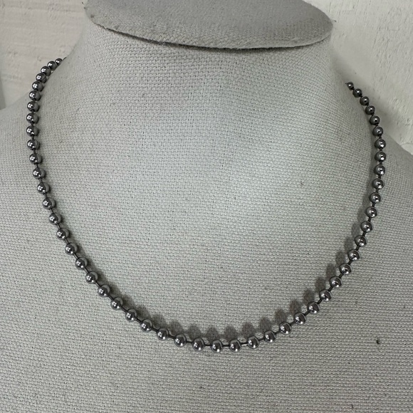 Vintage plumbers chain necklaces and bracelet - Picture 2 of 7